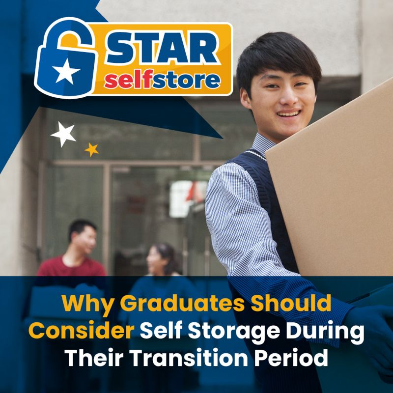 Why Graduates Should Consider Self Storage During Their Transition Period