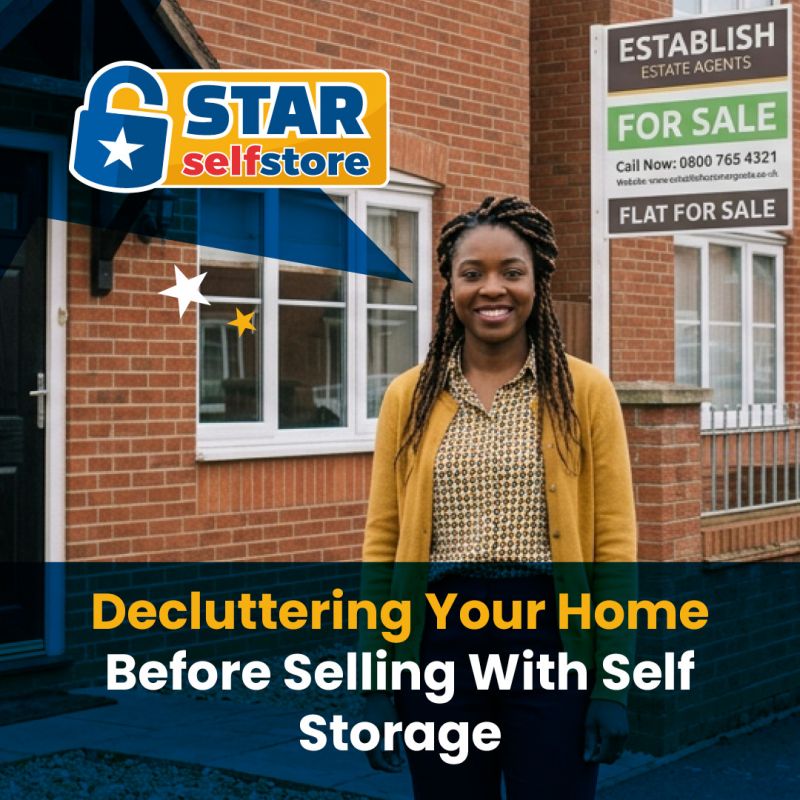 Decluttering Your Home Before Selling With Self Storage