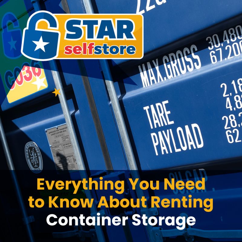 Everything You Need To Know About Renting Container Storage