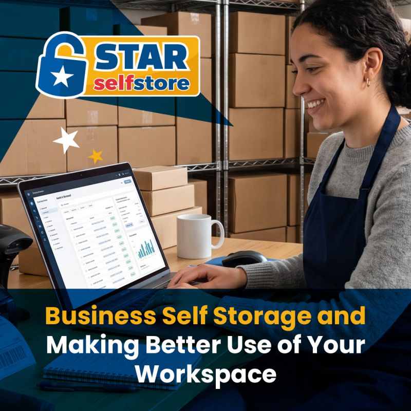 Business Self Storage and Making Better Use of Your Workspace