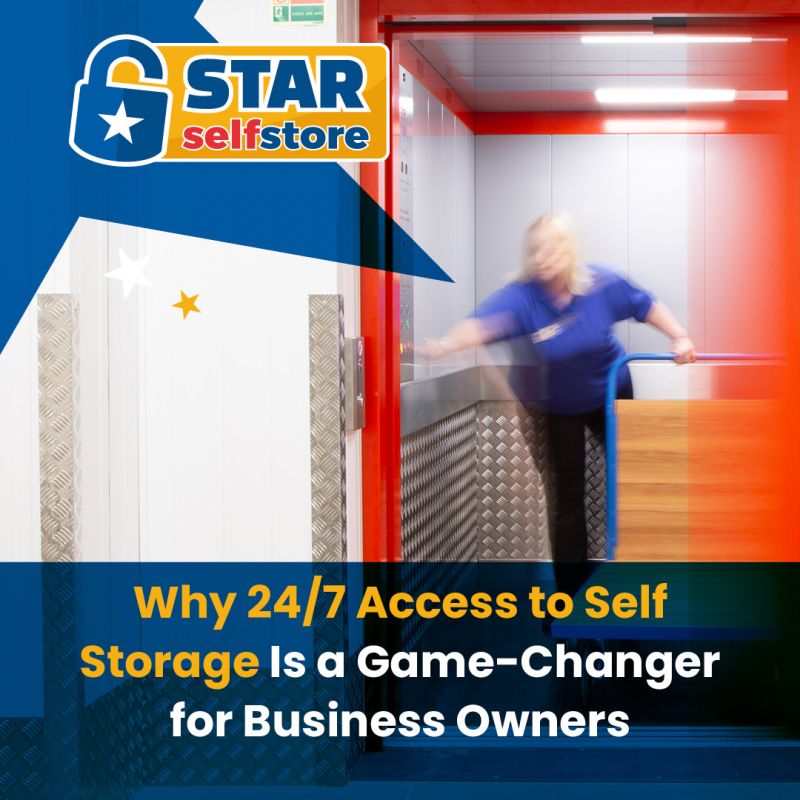 Why 24 7 Access To Self Storage Is A Game Changer For Business Owners