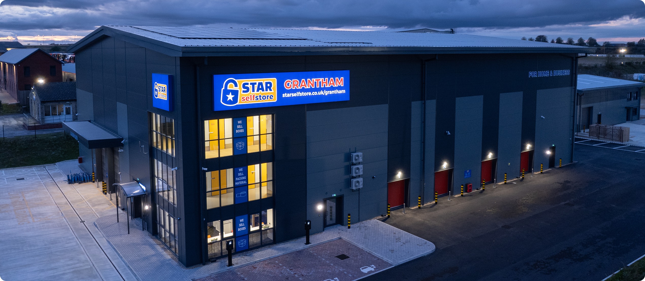 Self Storage In Grantham. Reserve A Unit Today For Just £10.